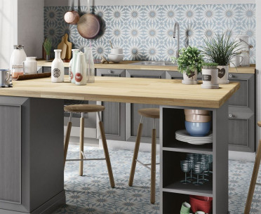Плитка DECO ANTHOLOGY от Elios/Exelle (Италия) в интерьере, стиль: пэчворк, ретро