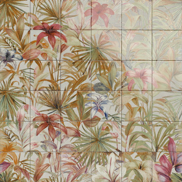 фото Панно MURAL BANGKOK (36 шт 15*15) 90x90  разноцветная цвет, романтизм, современный стиль от Mainzu (Испания)