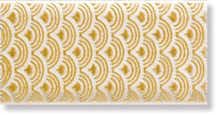 фото Декор VI DEC. ARCHETTI GOLD 7.5x15  золотой цвет, от Maioliche dell Umbria (Италия)