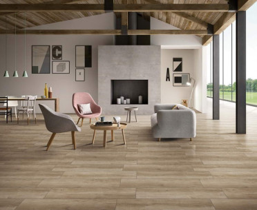 Плитка OAK от Enping Jingye Ceramic (Китай) в интерьере, стиль: кантри, ретро, рустика