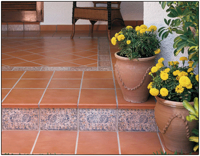 Клинкерная плитка и ступени AVELANA. Производитель CERAMICA MAYOR.